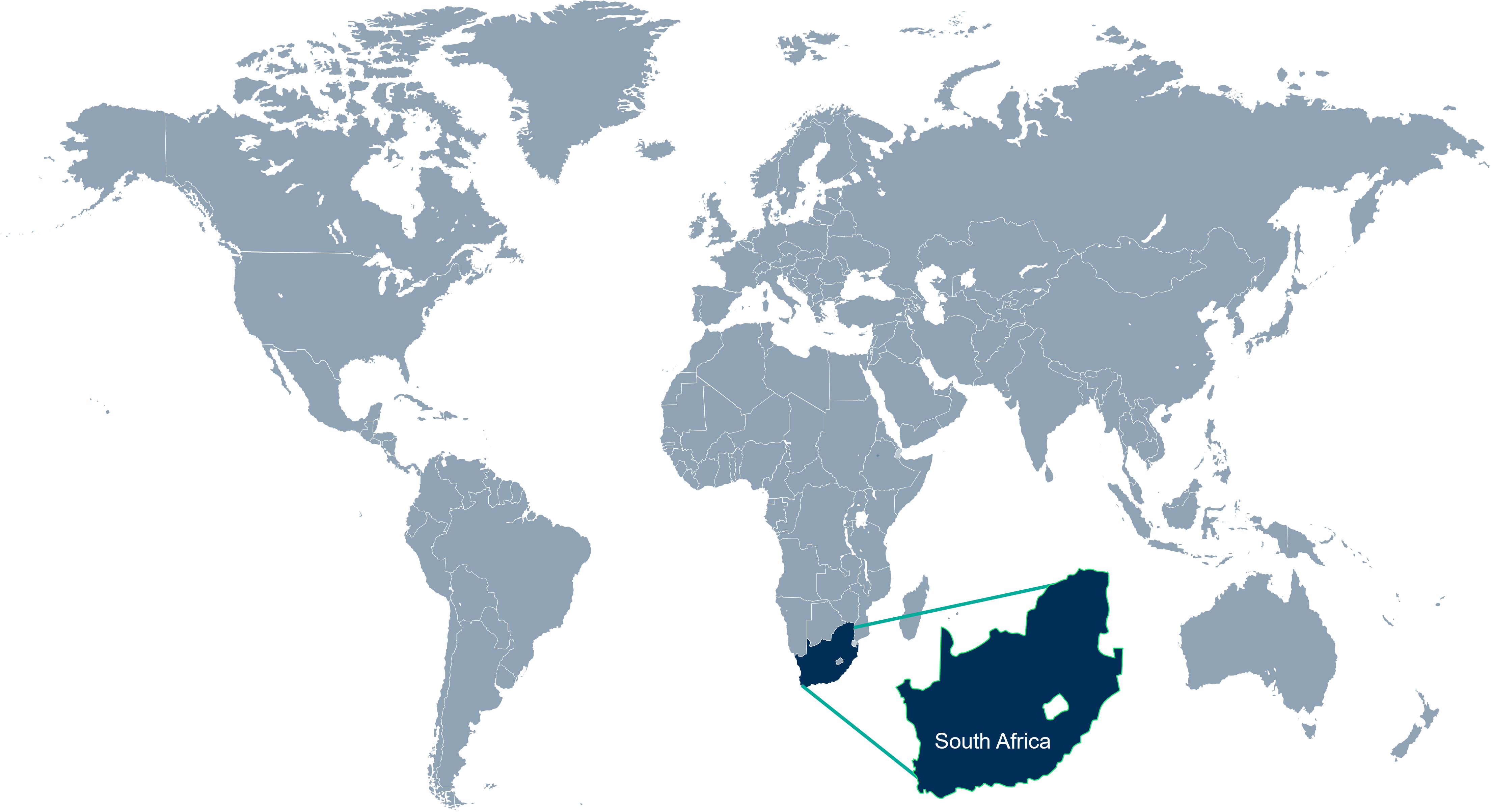 Champion Users Map South Africa